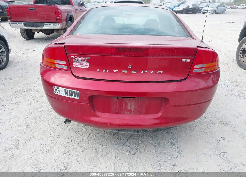 2004 DODGE INTREPID SE VIN: 2B3HD46R84H672394