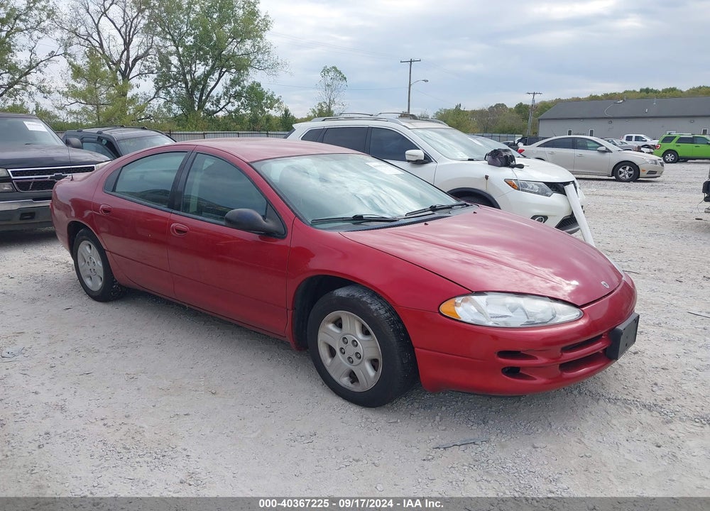 2004 DODGE INTREPID SE VIN: 2B3HD46R84H672394