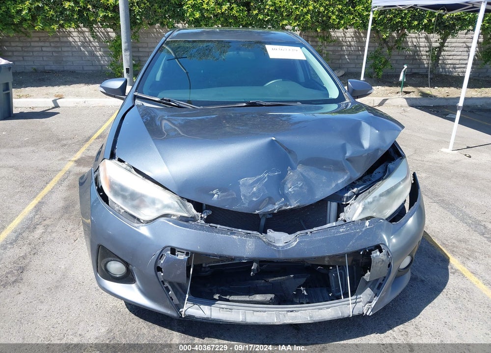 2016 TOYOTA COROLLA S PLUS VIN: 5YFBURHE1GP557579