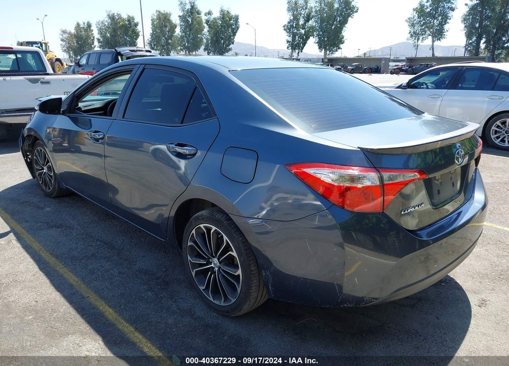 2016 TOYOTA COROLLA S PLUS VIN: 5YFBURHE1GP557579