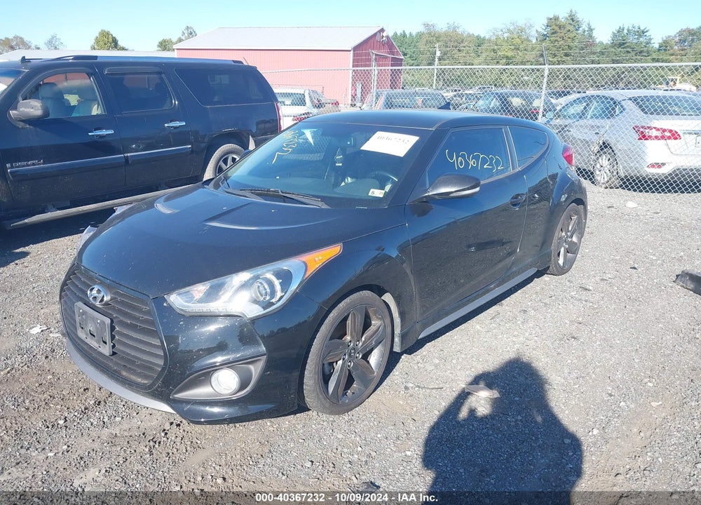 2015 HYUNDAI VELOSTER TURBO VIN: KMHTC6AE1FU234680