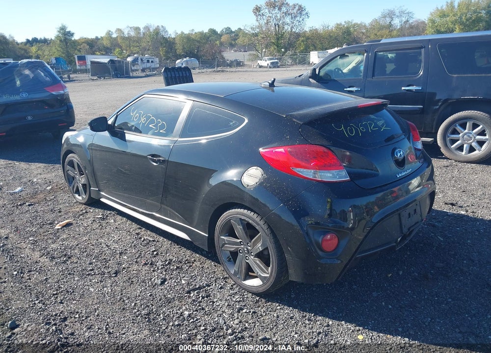 2015 HYUNDAI VELOSTER TURBO VIN: KMHTC6AE1FU234680