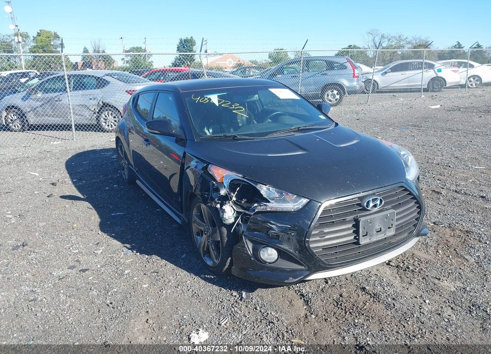 2015 HYUNDAI VELOSTER TURBO VIN: KMHTC6AE1FU234680