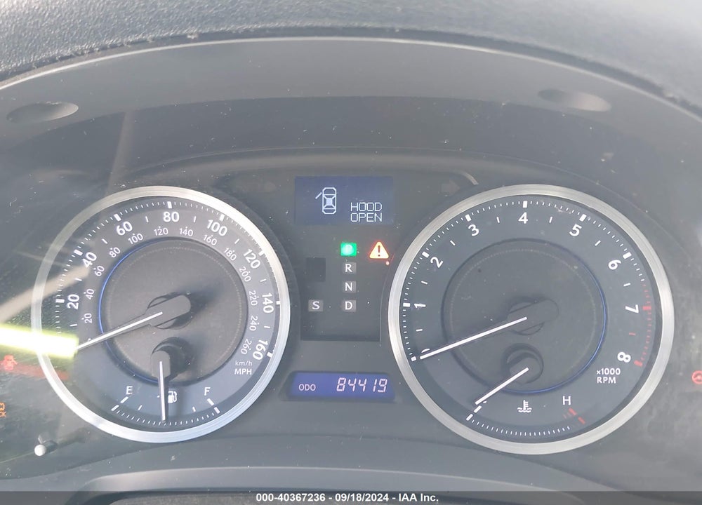 2011 LEXUS IS 250 VIN: JTHBF5C22B5144753