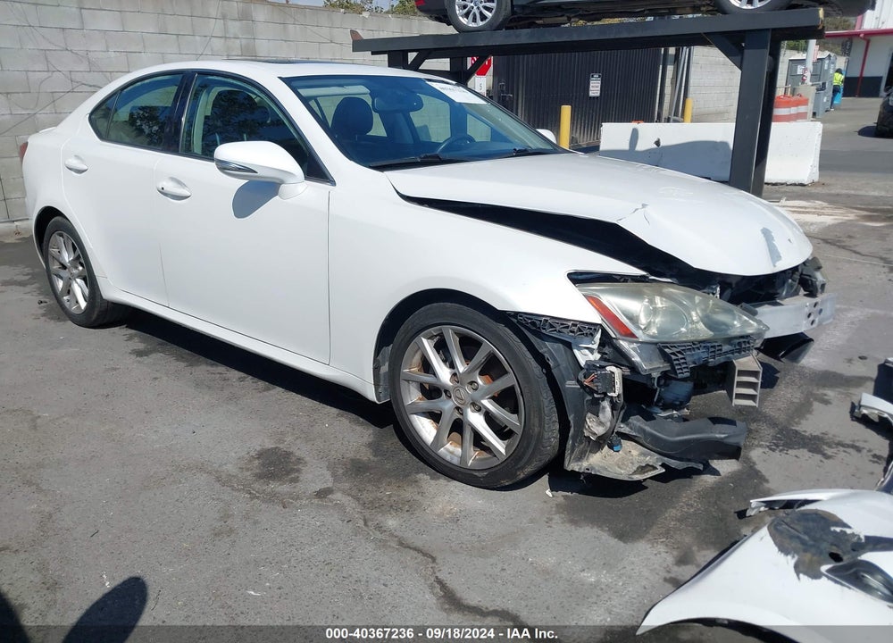 2011 LEXUS IS 250 VIN: JTHBF5C22B5144753