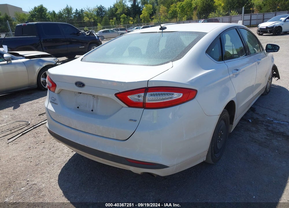 2016 FORD FUSION SE VIN: 1FA6P0H78G5108263