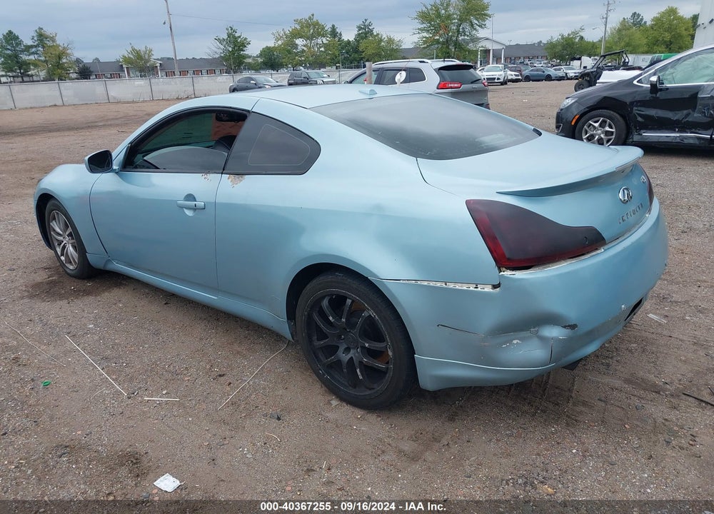 2008 INFINITI G37 JOURNEY VIN: JNKCV64E58M130995