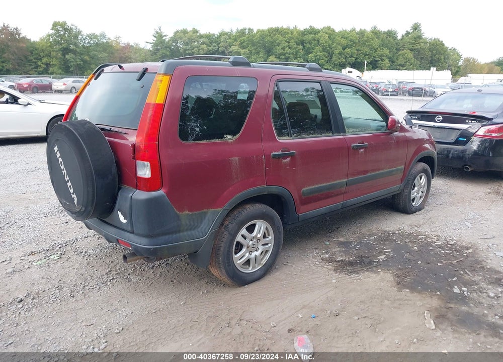 2003 HONDA CR-V EX VIN: SHSRD78823U130245