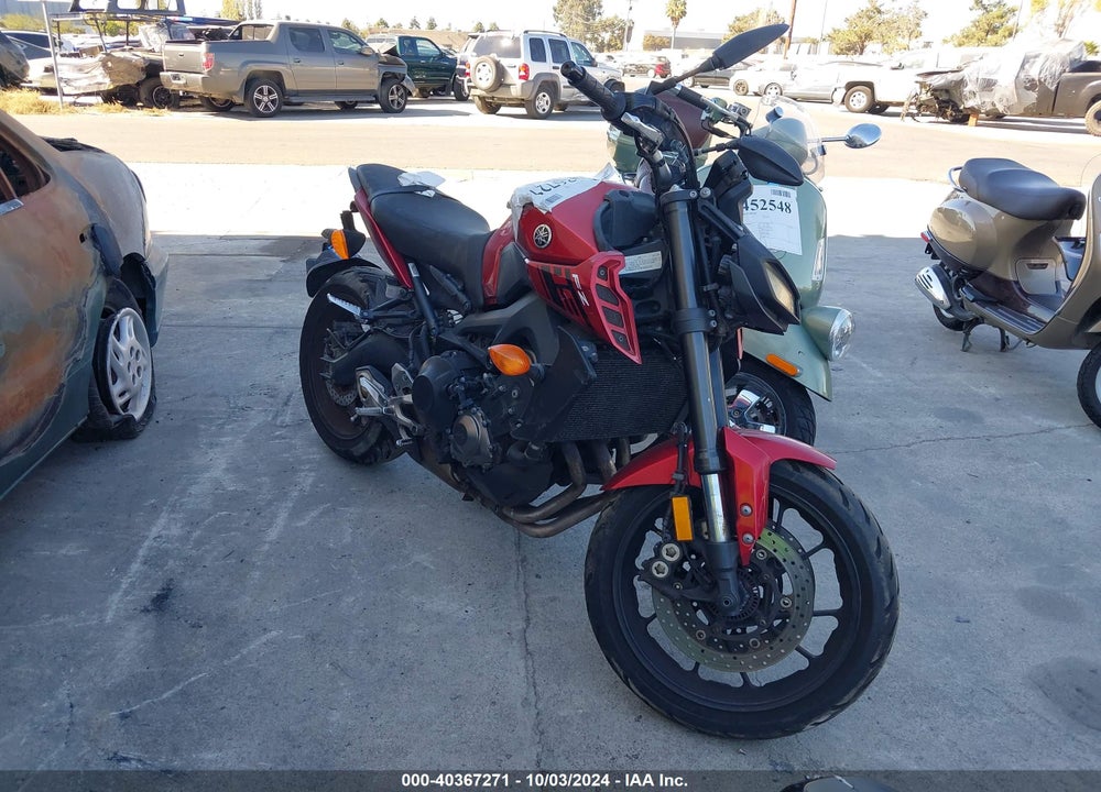 2017 YAMAHA FZ09 C VIN: JYARN53Y9HA000443