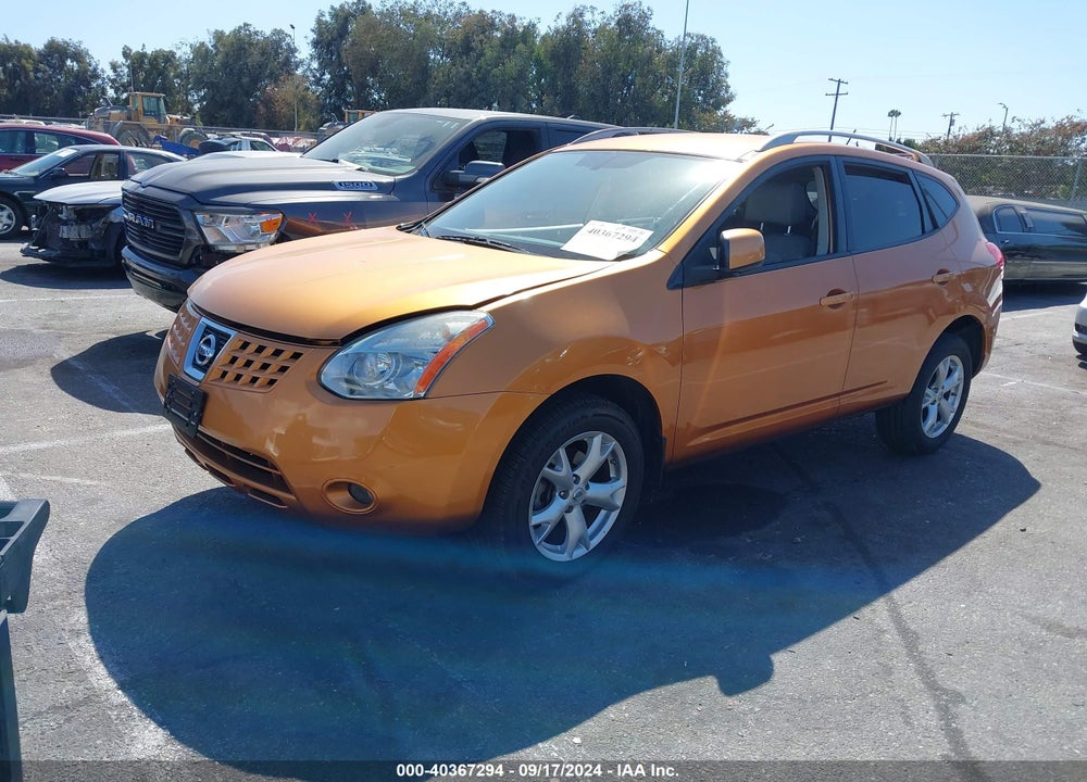 2008 NISSAN ROGUE SL VIN: JN8AS58T78W016316