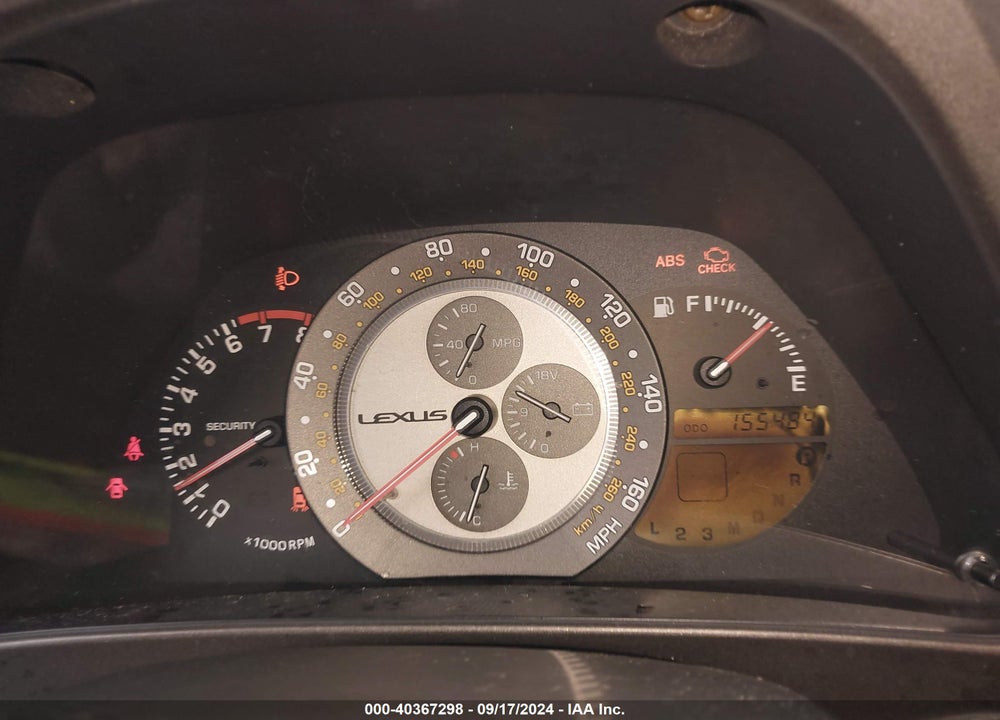 2001 LEXUS IS 300 VIN: JTHBD182710018147
