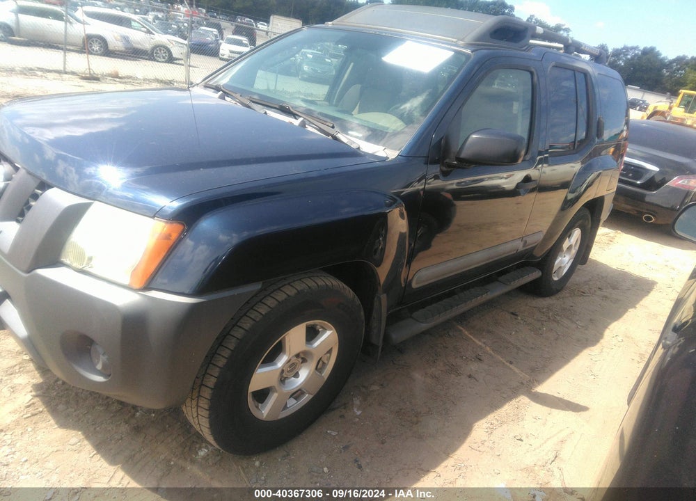 2006 NISSAN XTERRA S VIN: 5N1AN08U66C535897