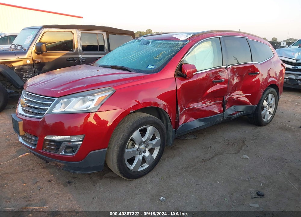 2013 CHEVROLET TRAVERSE LTZ VIN: 1GNKRLKDXDJ113851