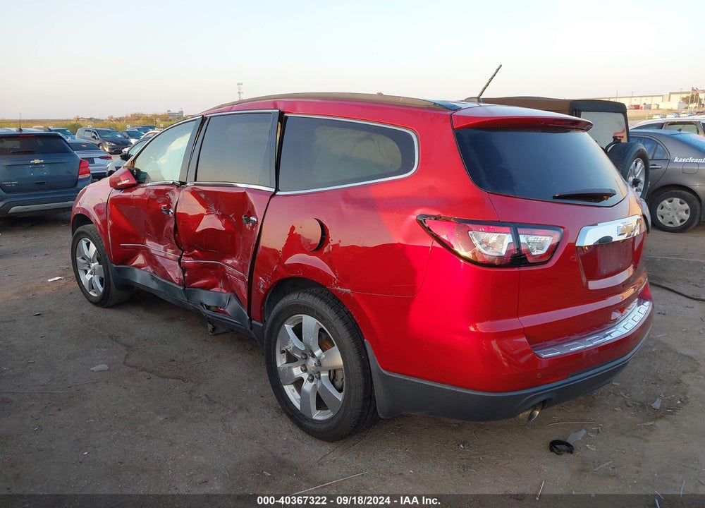 2013 CHEVROLET TRAVERSE LTZ VIN: 1GNKRLKDXDJ113851
