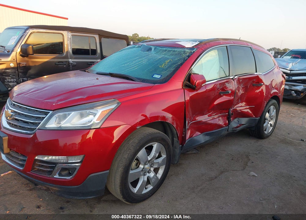 2013 CHEVROLET TRAVERSE LTZ VIN: 1GNKRLKDXDJ113851