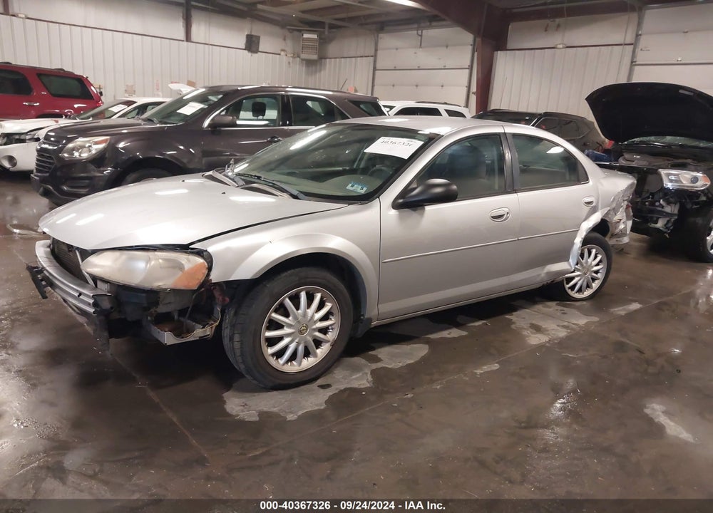 2003 CHRYSLER SEBRING LX VIN: 1C3EL46X03N540954