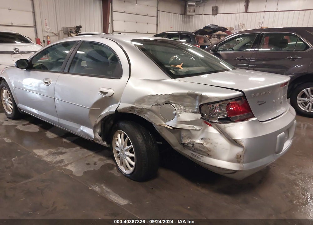 2003 CHRYSLER SEBRING LX VIN: 1C3EL46X03N540954