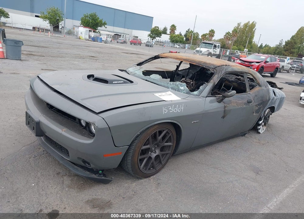 2017 DODGE CHALLENGER R/T SHAKER VIN: 2C3CDZBTXHH663987