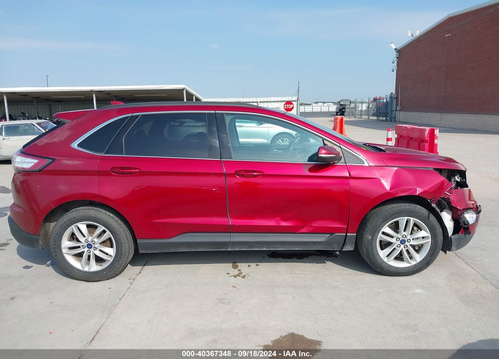 2015 FORD EDGE SEL VIN: 2FMTK4J87FBB53075