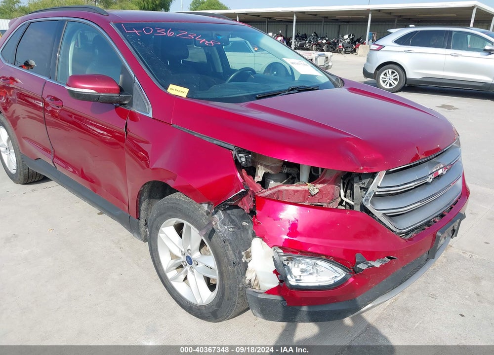 2015 FORD EDGE SEL VIN: 2FMTK4J87FBB53075