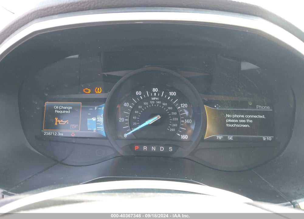 2015 FORD EDGE SEL VIN: 2FMTK4J87FBB53075