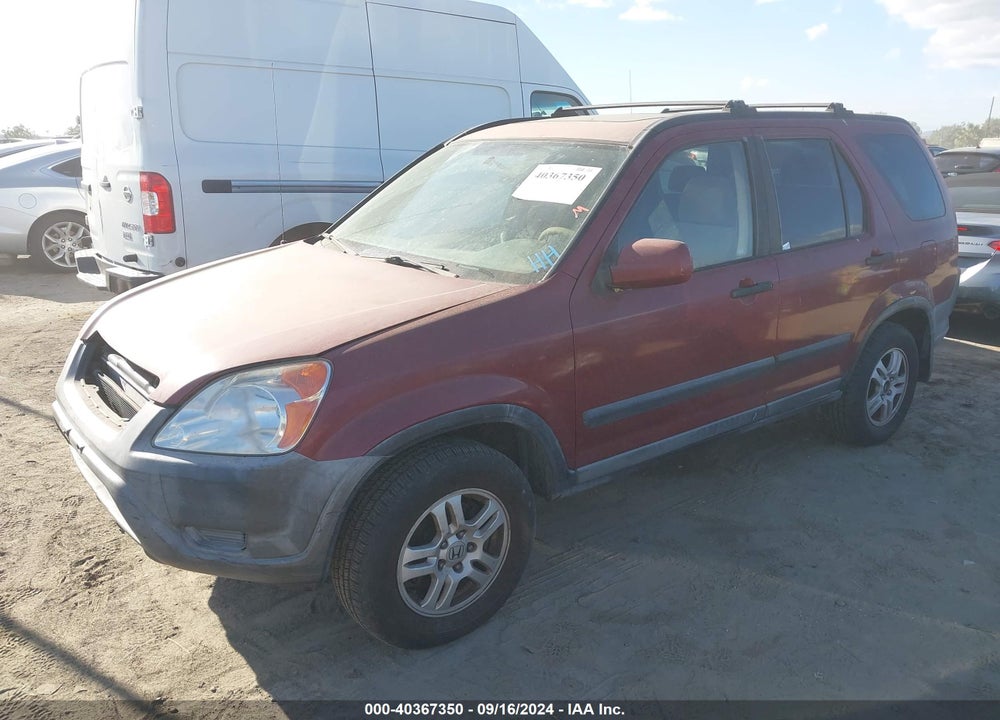 2002 HONDA CR-V EX VIN: JHLRD78842C089820
