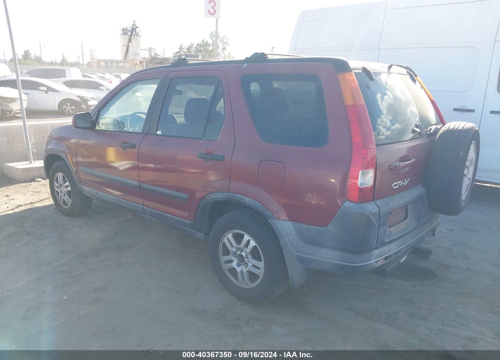 2002 HONDA CR-V EX VIN: JHLRD78842C089820