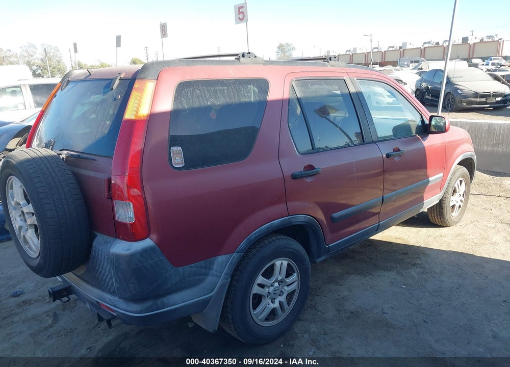 2002 HONDA CR-V EX VIN: JHLRD78842C089820