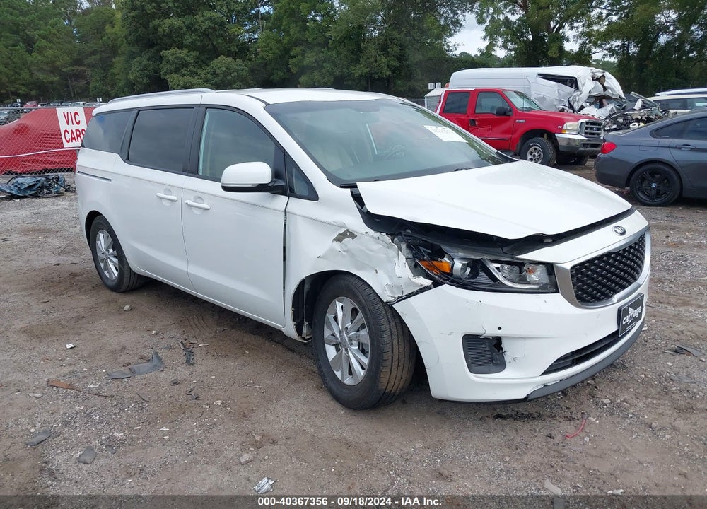 2018 KIA SEDONA LX VIN: KNDMB5C15J6350932
