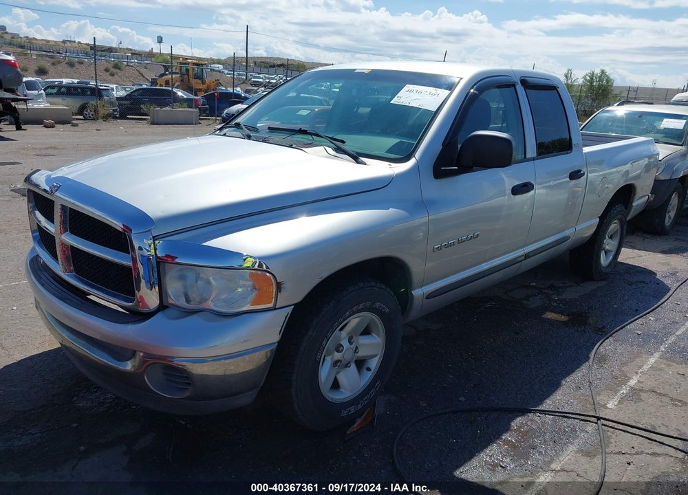 2002 DODGE RAM 1500 ST VIN: 3D7HA18Z22G161124