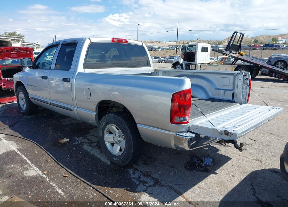 2002 DODGE RAM 1500 ST VIN: 3D7HA18Z22G161124