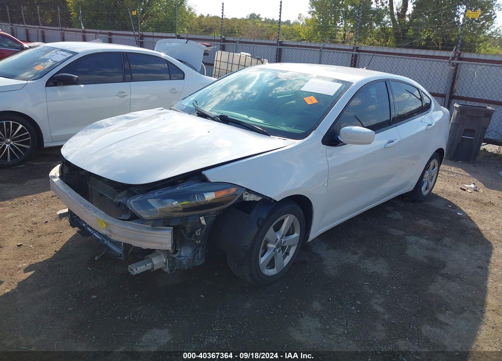 2016 DODGE DART SXT VIN: 1C3CDFBB2GD629592