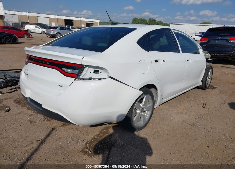 2016 DODGE DART SXT VIN: 1C3CDFBB2GD629592