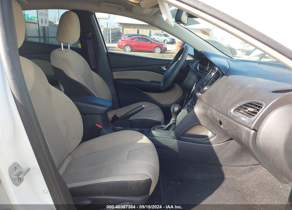 2016 DODGE DART SXT VIN: 1C3CDFBB2GD629592