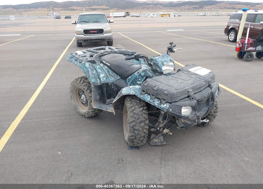 2010 POLARIS SPORTSMAN 550 EFI XP VIN: 4XAZN55A0AA010988