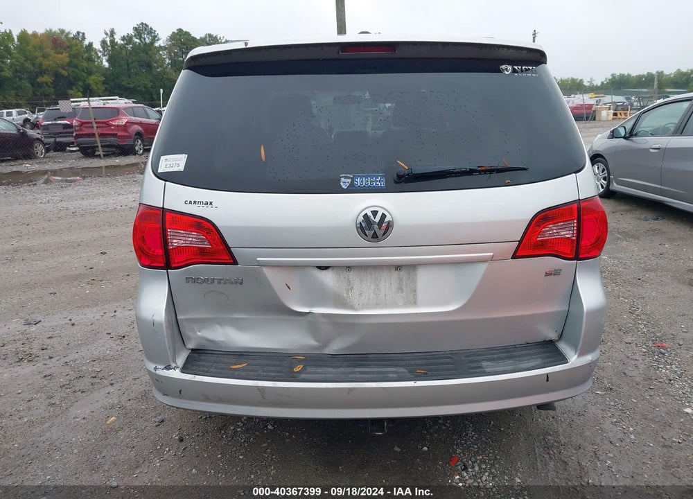 2012 VOLKSWAGEN ROUTAN SE VIN: 2C4RVABG5CR240616