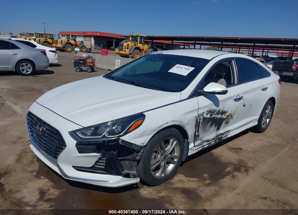 2018 HYUNDAI SONATA SEL VIN: 5NPE34AF6JH634554