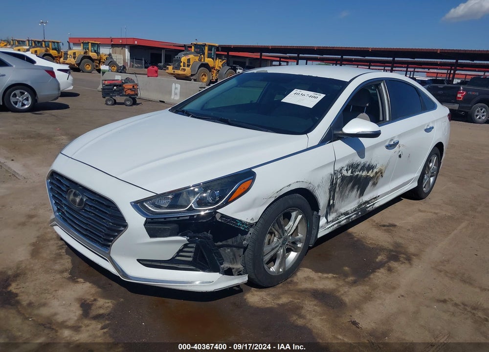 2018 HYUNDAI SONATA SEL VIN: 5NPE34AF6JH634554