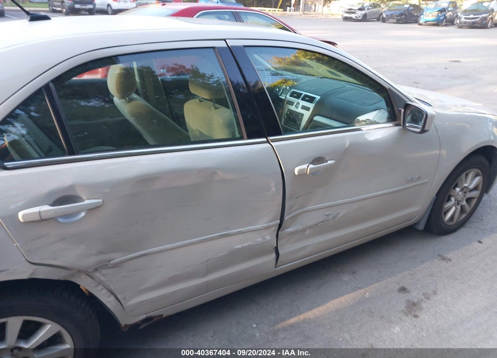 2008 MERCURY MILAN V6 VIN: 3MEHM07188R606663