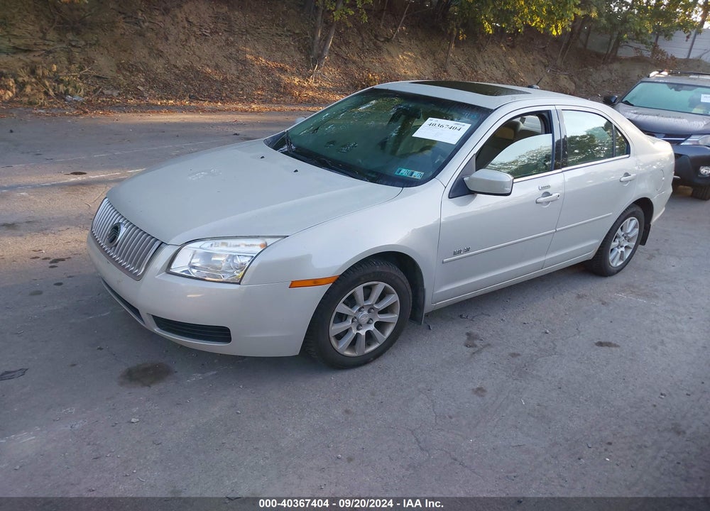 2008 MERCURY MILAN V6 VIN: 3MEHM07188R606663