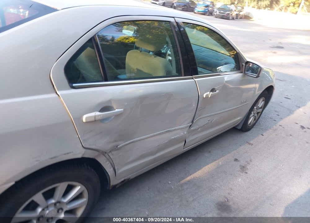 2008 MERCURY MILAN V6 VIN: 3MEHM07188R606663