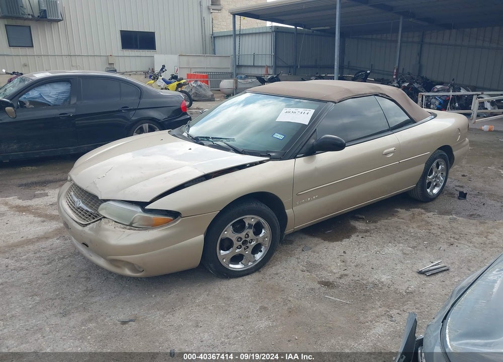 1999 CHRYSLER SEBRING JXI VIN: 3C3EL55H0XT205070