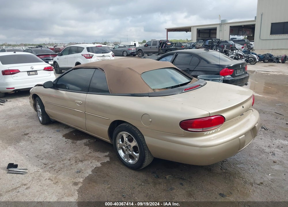 1999 CHRYSLER SEBRING JXI VIN: 3C3EL55H0XT205070