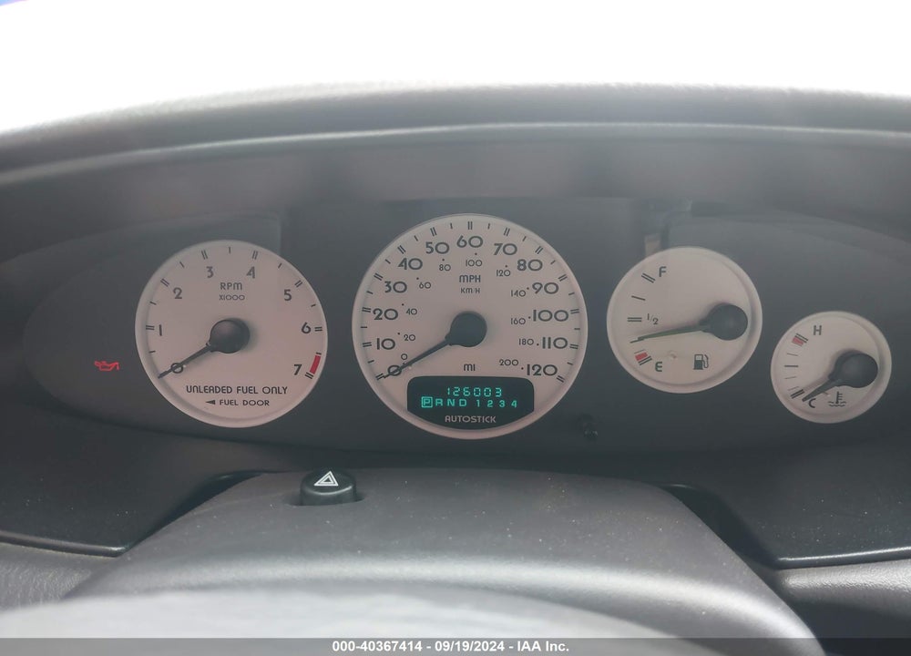 1999 CHRYSLER SEBRING JXI VIN: 3C3EL55H0XT205070