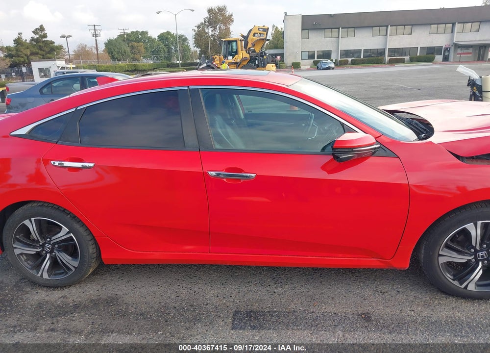 2016 HONDA CIVIC TOURING VIN: 2HGFC1F91GH657555