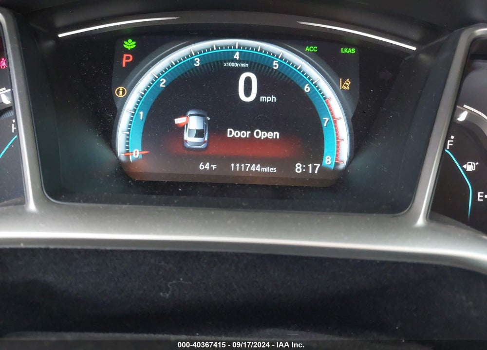 2016 HONDA CIVIC TOURING VIN: 2HGFC1F91GH657555