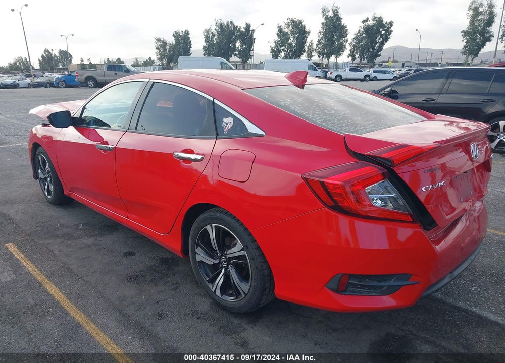 2016 HONDA CIVIC TOURING VIN: 2HGFC1F91GH657555