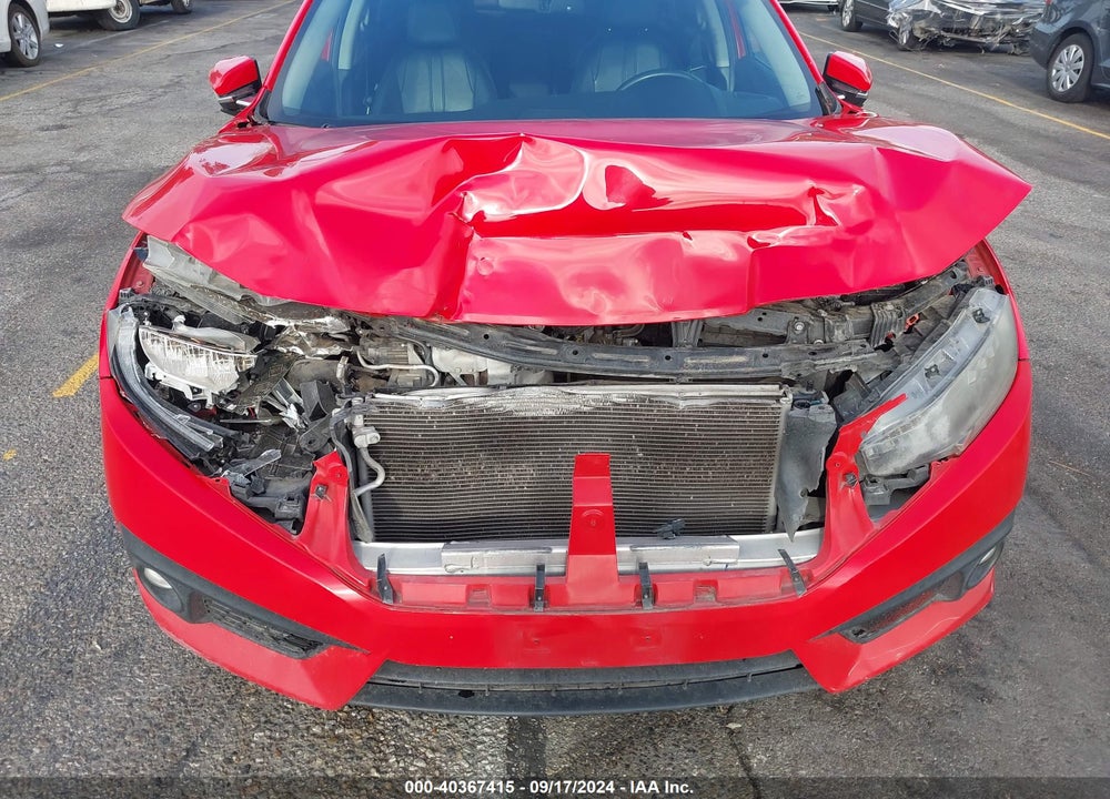 2016 HONDA CIVIC TOURING VIN: 2HGFC1F91GH657555
