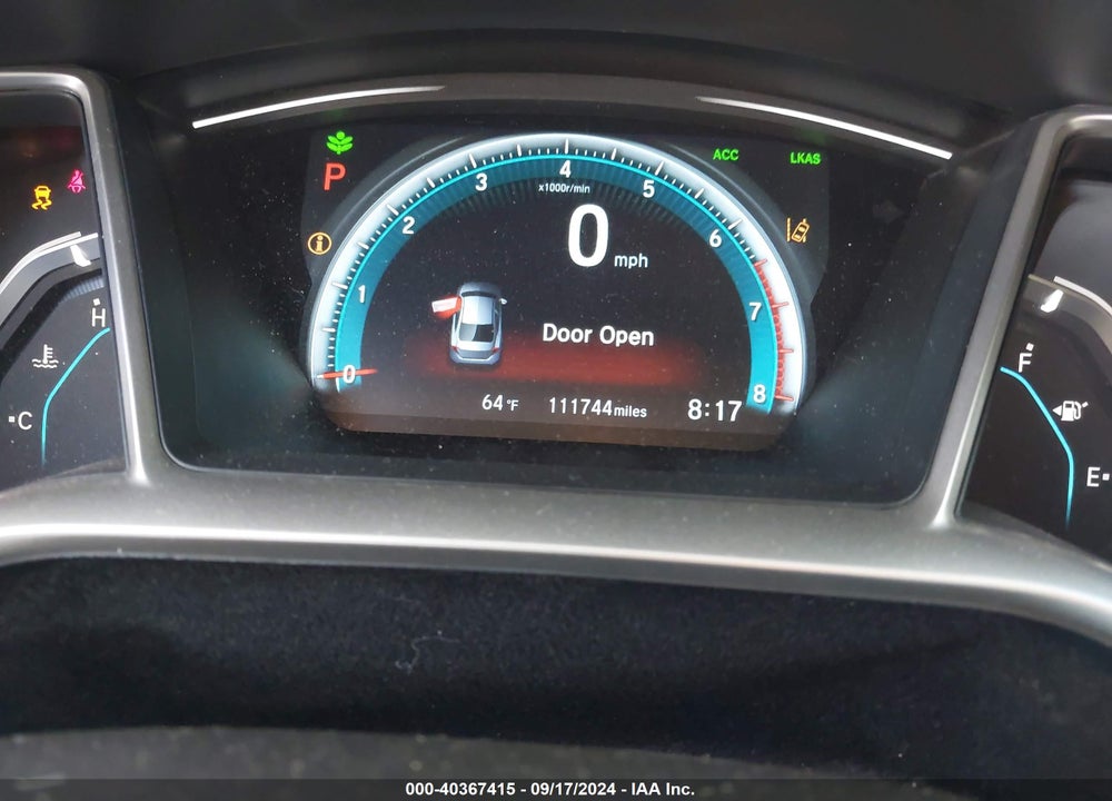 2016 HONDA CIVIC TOURING VIN: 2HGFC1F91GH657555