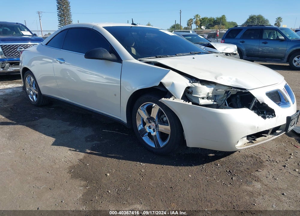 2009 PONTIAC G6 GT VIN: 1G2ZH361594177235